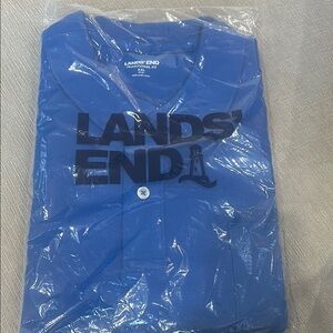 Lands' End Blue Men's Shirt